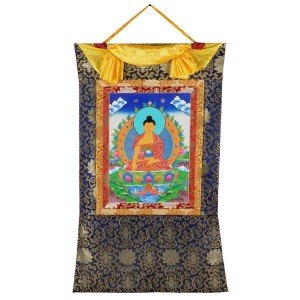 Thangka - Shakyamuni 71 x 112 cm