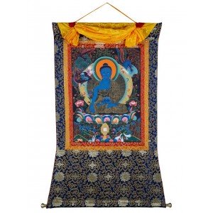 Thangka - Medizinbuddha 93 x 135 cm
