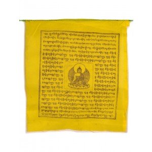 Gebetsfahnen Medizinbuddha (25 Blatt) 650 cm BW