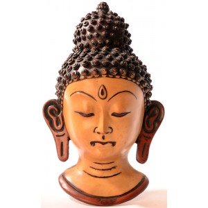 Buddha Maske 23 cm Resin