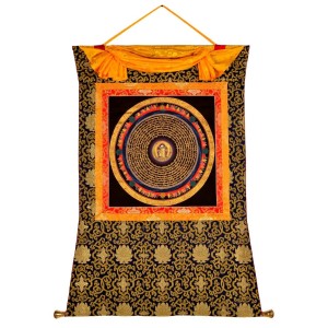 Thangka Mandala Kalachakra Mantra 95 x 116 cm