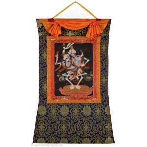 Tibetischer Thangka -  Citipati