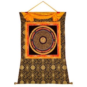 Thangka Mandala Kalachakra Mantra 95 x 116 cm