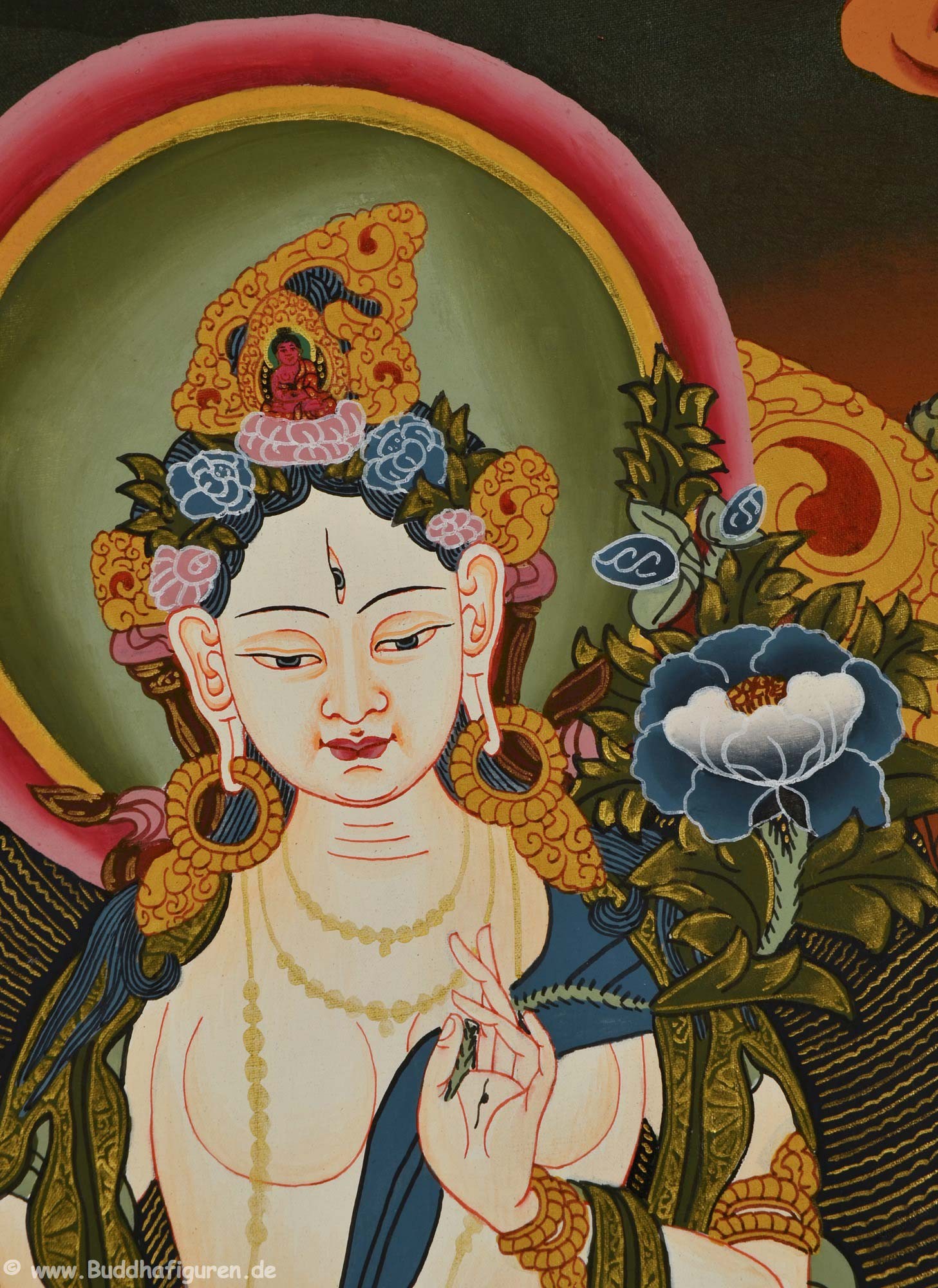 Thangka Weiße Tara