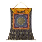 Thangka - Mandala OM 90 x 112 cm