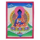 Thangka - Medizinbuddha 34 x 44 cm