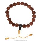 Armband Rudraksha 10 mm - Hand-Mala  gesegnet