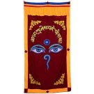 Türbehang mit Buddha Augen