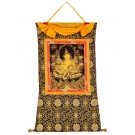 Thangka Jambhala - Kubera  golden