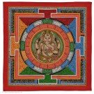 Yantra  Thangka - Ganesh 34cm x 34cm